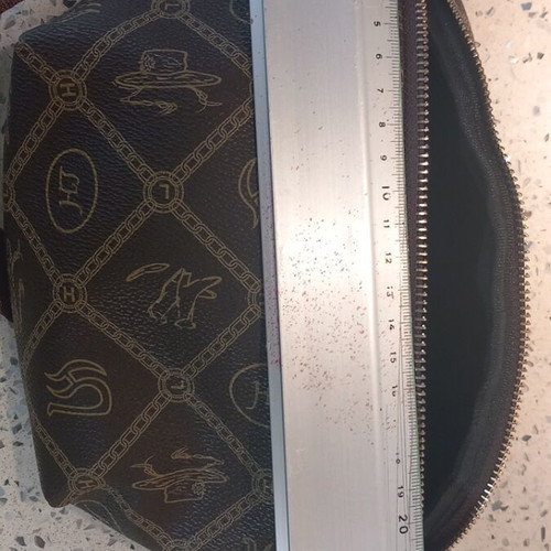 Women's Waist Bag new, brown with extra small inner pocket