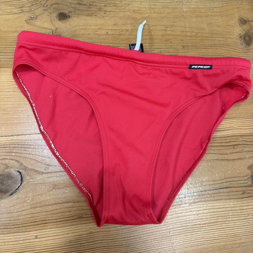 RRD men's swim briefs red size S, new with broken elastic