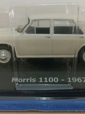 Unforgettable Cars Morris 1100 1967 1:43 model new with magazine