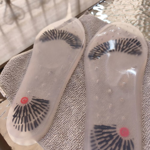 Silicone Shoe Insoles like new, size 43/44, Christou brand