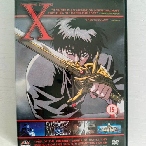 X1999 Movie Anime DVD used with English subtitles