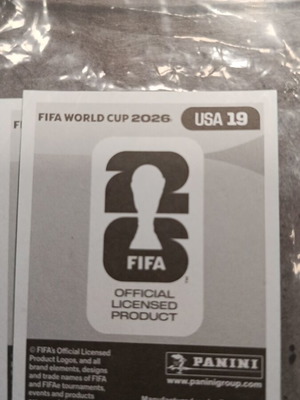 Панини стикер FIFA Световно първенство 2026 като нов