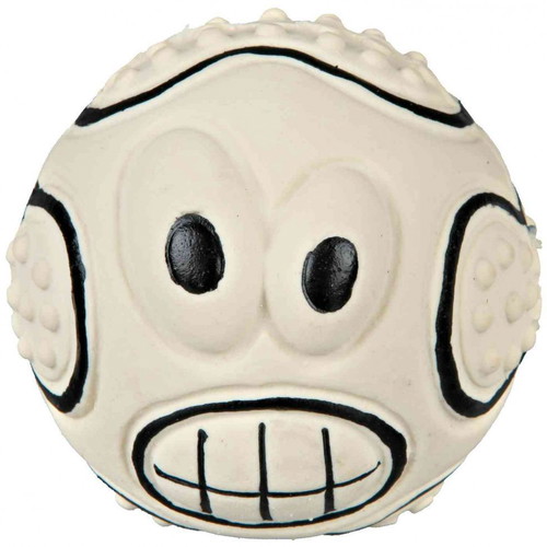Trixie rubber ball toy 7cm new with sound