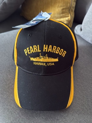 Καπέλο baseball Pearl Harbor σε μαύρο και κίτρινο