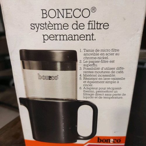 Filter coffee maker used with long-lasting filter
