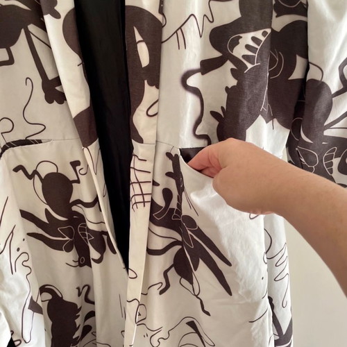 Oversized Anemi outerwear like new, cotton kimono style one size