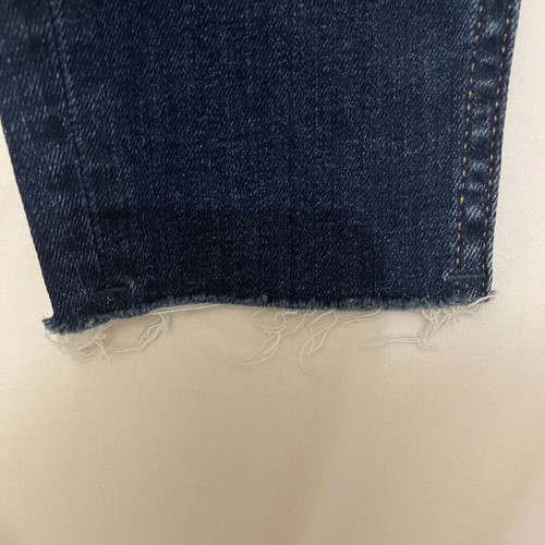 Zara Basic Z1975 dark blue skinny jeans used, beaded details, size 38