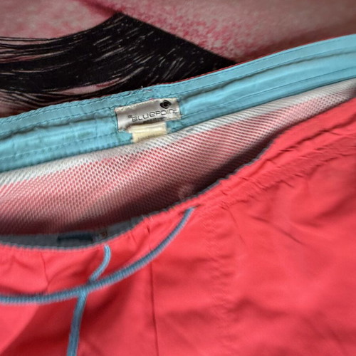 Bluepoint men's swim shorts like new, fuchsia large