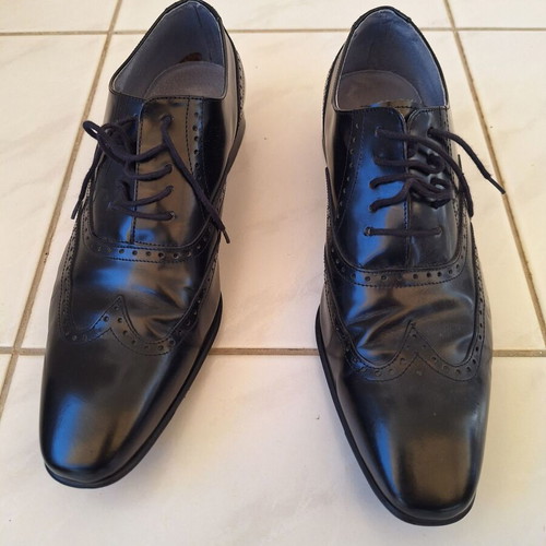 Scarponi black men's shoes size 43 used