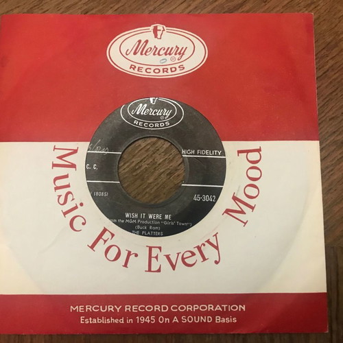 7" vinyl The Platters - My Secret / Wish It Were Me used