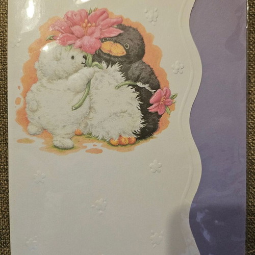 Birthday greeting card new