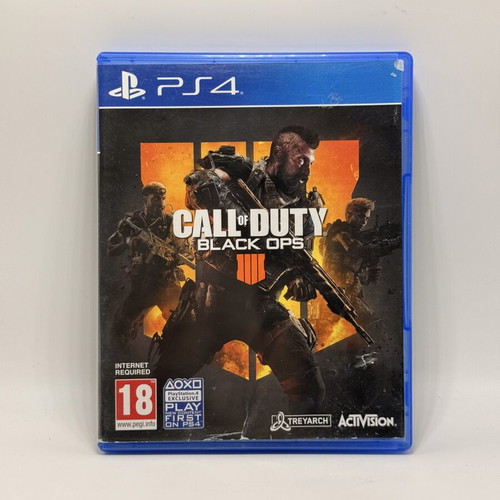 Call of Duty Black Ops 4 PS4 used action adventure game