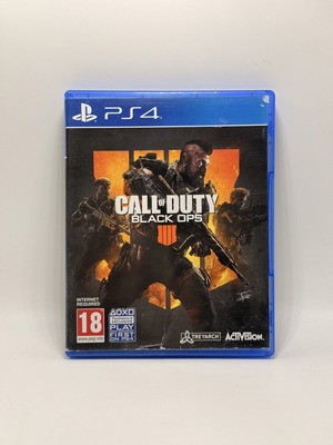 Call of Duty Black Ops 4 PS4 used action adventure game