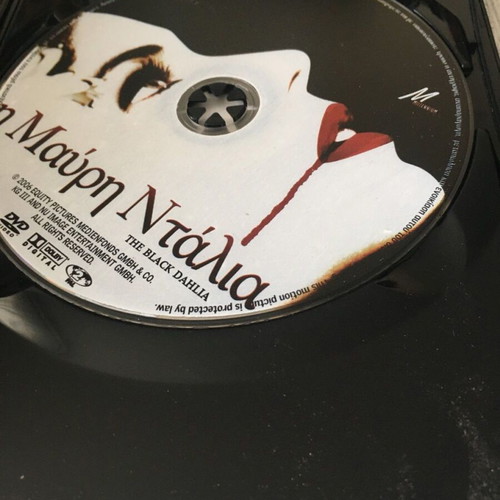 The Black Dahlia DVD in excellent condition