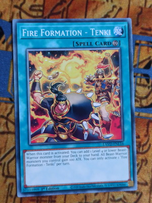 Fire Formation Tenki Continuous Spell κάρτα, LAVD Yugioh