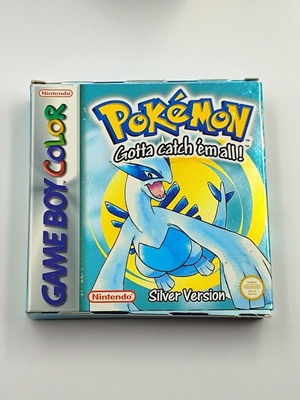 Pokemon Silver Version Game Boy Color used, original EUR boxed