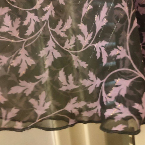 Benissimo blouse new black floral with adjustable straps