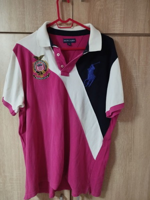 Ralph Lauren Polo shirt XXL like new, multicolor cotton