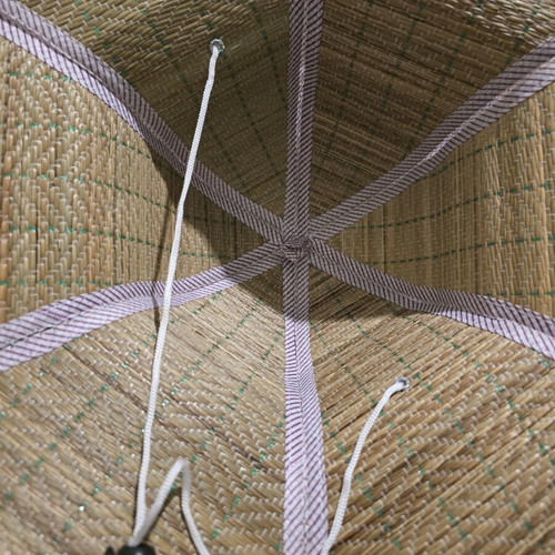 Traditional Vietnam hat new, beige and multicolor