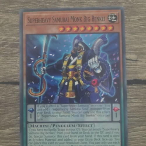 Superheavy Samurai Monk Big Benkei Yu-Gi-Oh! card