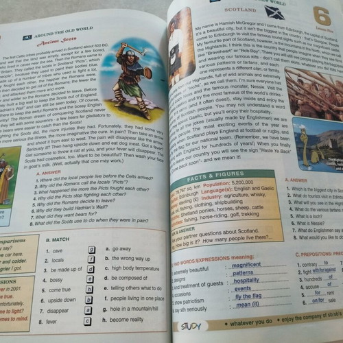 Adventures with English 4 Intermediate Teacher's Coursebook like new