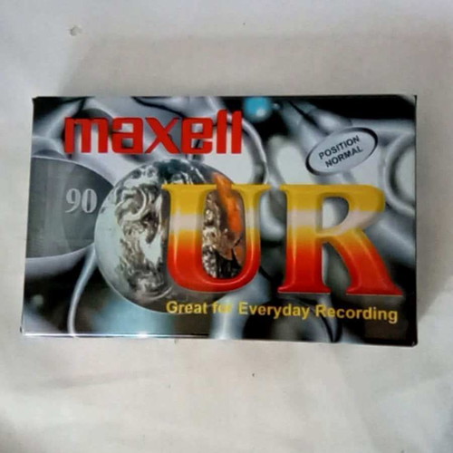 Maxell UR 90 Type I Cassette Tape sealed NOS