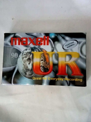 Maxell UR 90 Type I Cassette Tape sealed NOS