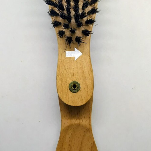Marks & Spencer 3-in-1 wooden multifunctional brush for shoes, clothes and shoehorn