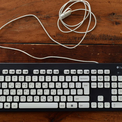 Logitech K310 keyboard used, washable and wired