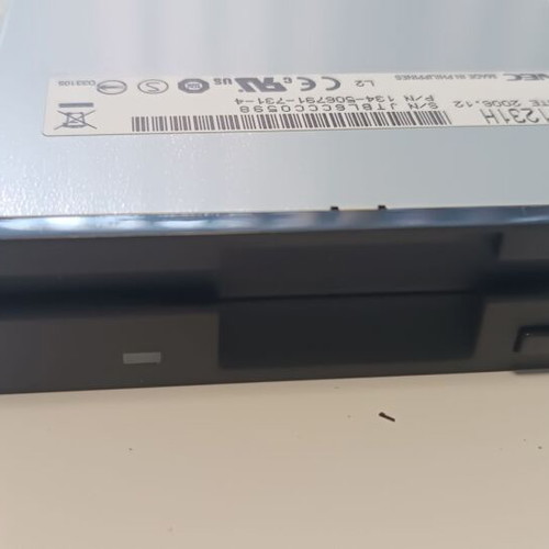 Floppy disk drive used, black, NEC 2006