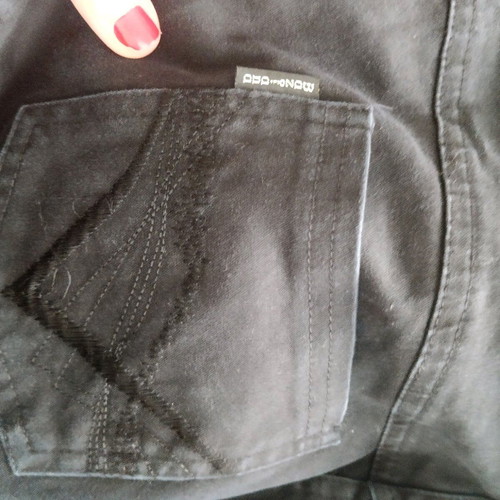 Black jeans used, elastic, size Large to 2XL