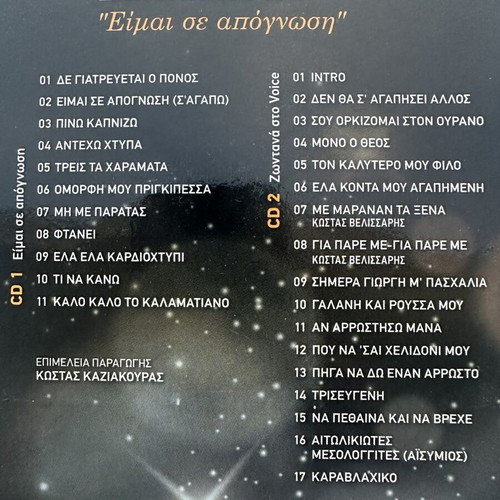 Giorgos Velissaris CD pack of 6, like new, traditional music