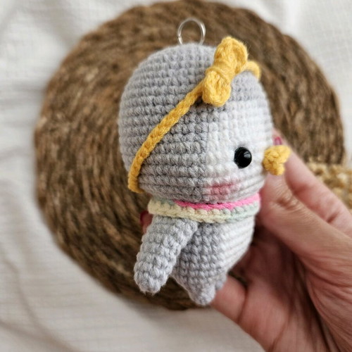 Handmade crochet penguin new