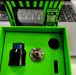 WOTOFO RECURVE BF RDA black steel