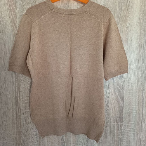 Zara blouse size S like new, brown beige