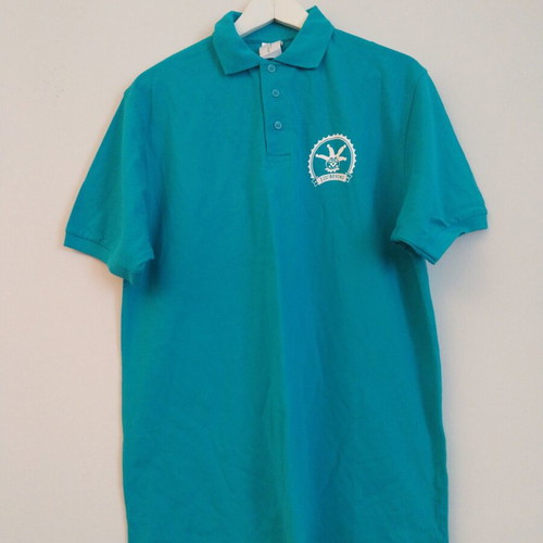BeC men's polo shirt size L, like new, blue