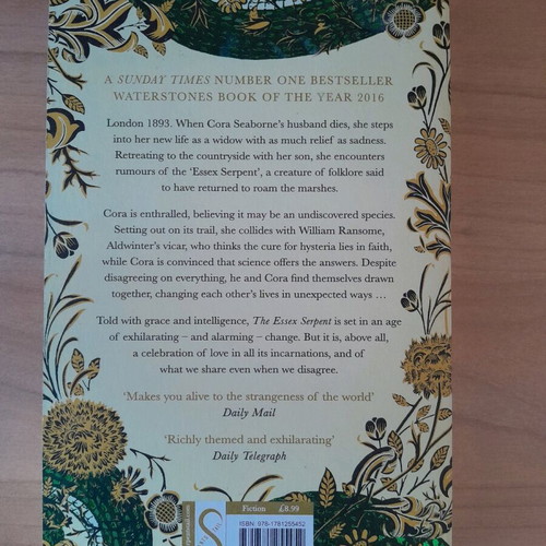 The Essex Serpent by Sarah Perry in very good condition, English