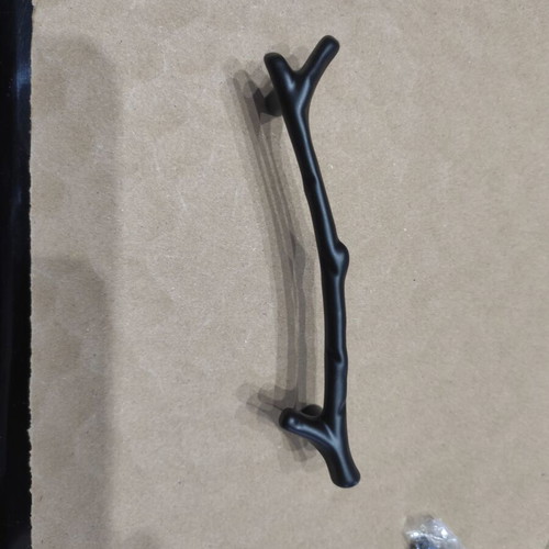 Branch-shaped knobs new, set of 5 pieces