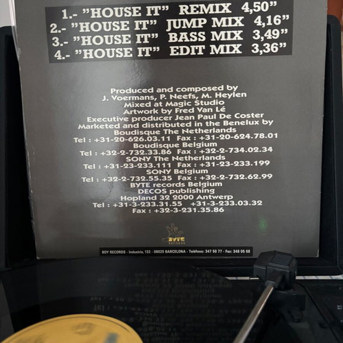 Trashcan House It vinyl record used, electronic