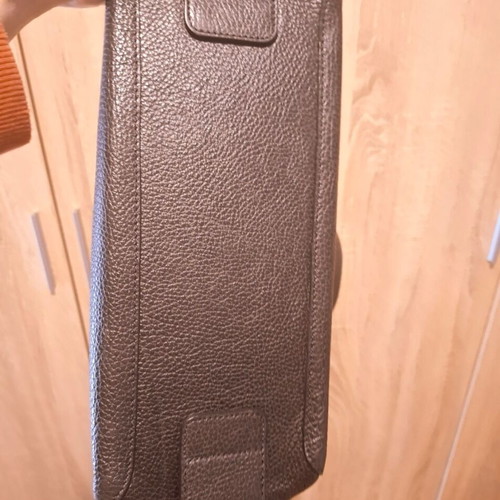 KEM leather shoulder bag new black