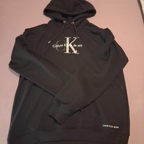 Calvin Klein women's black hoodie, size L
