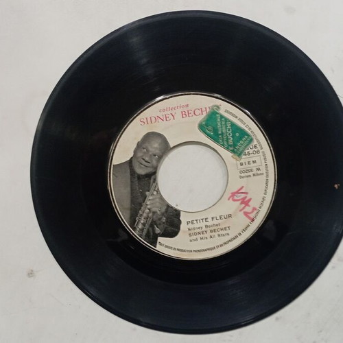 Sidney Bechet 45 RPM record used
