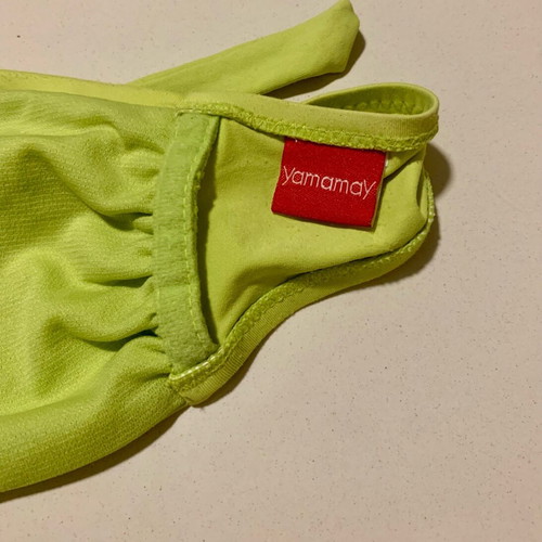 Yamamay set of two used bustiers yellow and orange size M