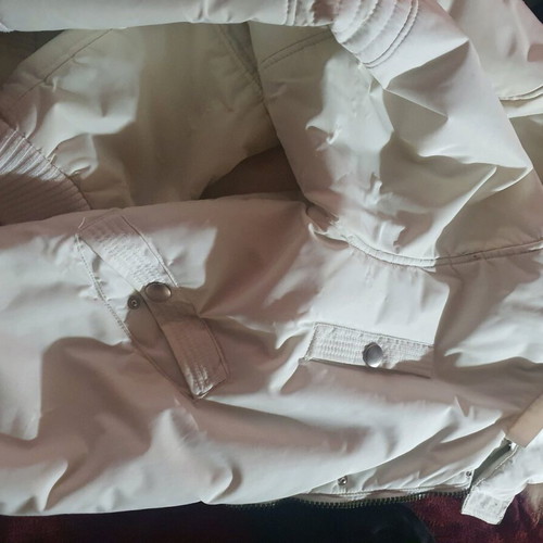 Beyond jacket used, white, unisex, sizes L and XL