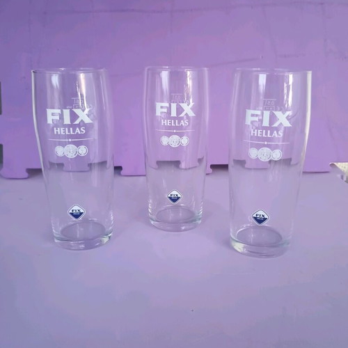 Fix 0.5lt beer glasses new, set of 6