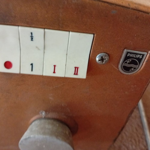 Vintage Phillips HK4200 fan heater used, 50s-60s