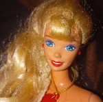 Κούκλα Barbie ρετρό Superstar face μεταχειρισμένη από τα 80s, Μαλαισία