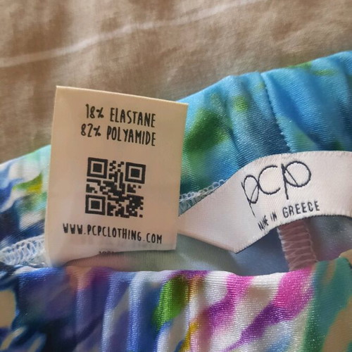 PCP leggings like new, one size, multicolor