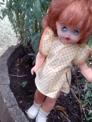 Lisa doll used, rare with red hair