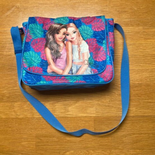 Top Model Fantasy shoulder bag, blue colorful